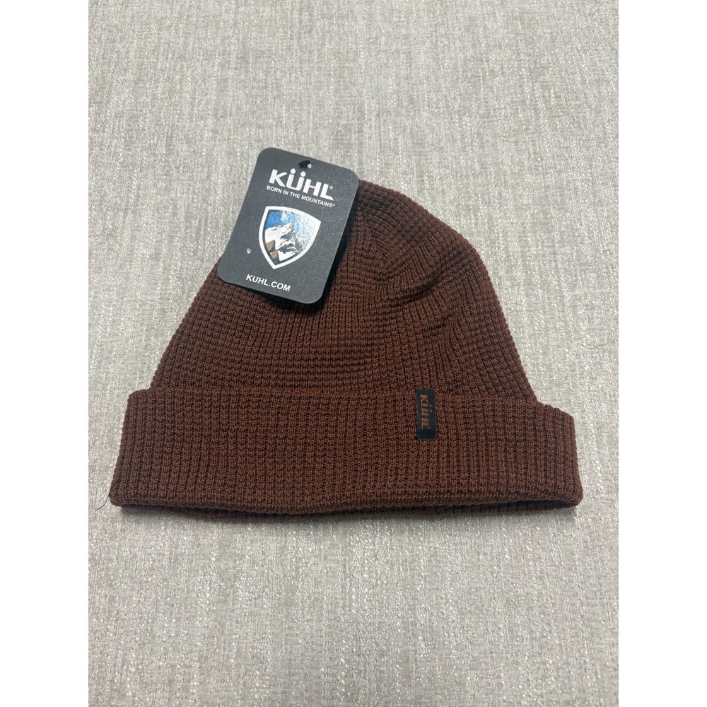 NEW Kuhl Rebel Thermal Beanie In Rustic Brick One Size Hat Cap 100% Wool NWT